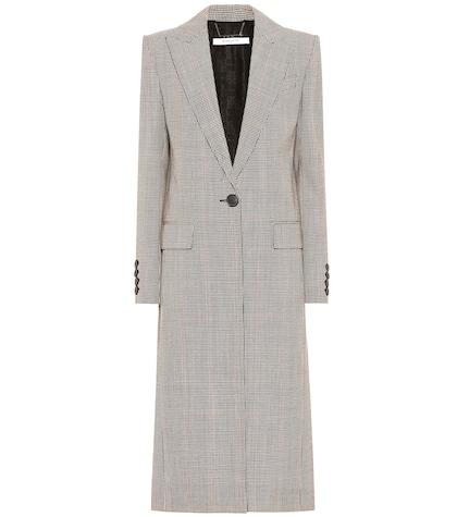 Givenchy Checked Wool Coat