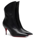 Valentino Garavani Claire Zip 80 Leather Ankle Boots
