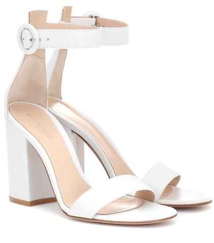 Gianvito Rossi Versilia 100 Leather Sandals