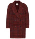Isabel Marant Plaid Wool-blend Coat