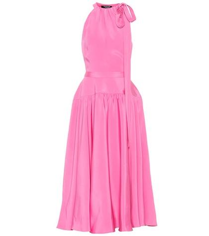 Calvin Klein 205w39nyc Sleeveless Silk Dress