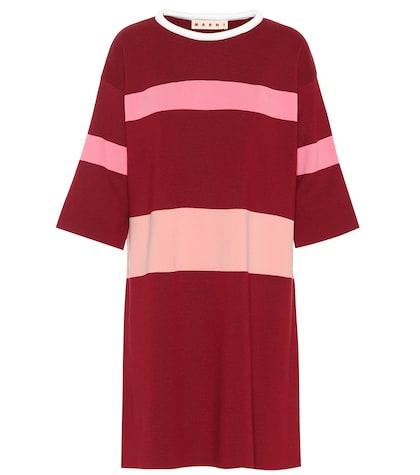 Marni Wool And Cashmere-blend Dress