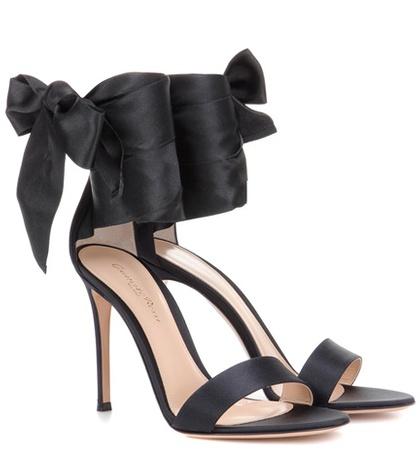 Prada Gala Satin Sandals