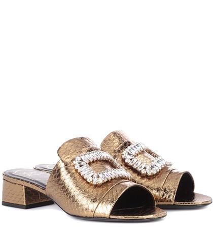 Magda Butrym Exclusive To Mytheresa.com – Slipper New Strass Sandals
