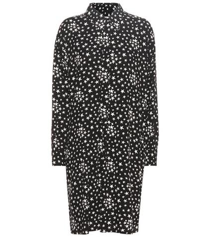 Saint Laurent Printed Shirt Dress