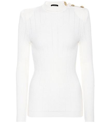 Balmain Wool-blend Sweater