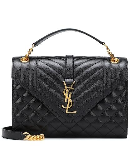 N21 Medium Monogram Envelope Shoulder Bag