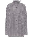 Pierre Hardy Cotton Elongated Collar Shirt