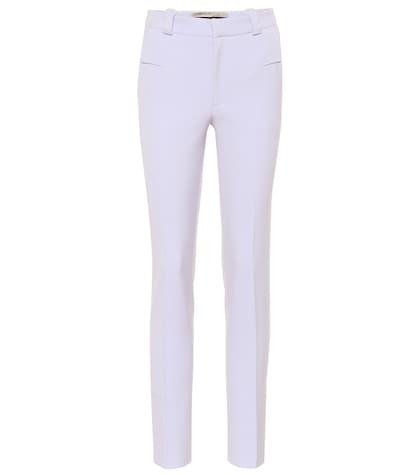 Roland Mouret Lacerta Stretch-crêpe Cigarette Pants