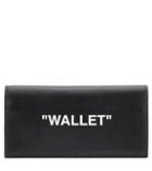 Off-white Printed Leather Wallet