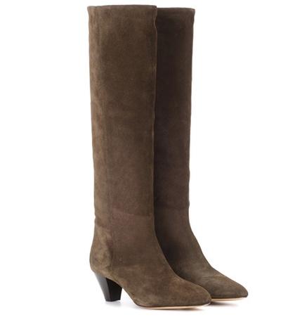 Isabel Marant Robby Suede Knee-high Boots