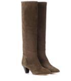 Isabel Marant Robby Suede Knee-high Boots