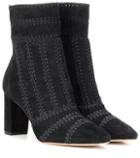 Diane Von Furstenberg Beatrice Suede Ankle Boots