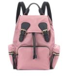 Alexander Mcqueen The Rucksack Small Leather-trimmed Backpack