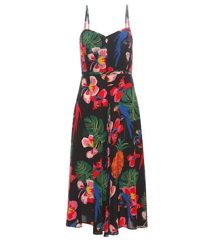 Rosie Assoulin Printed Silk Dress