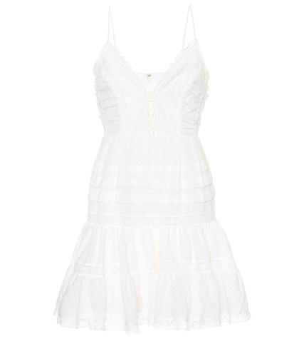 Anna Kosturova Iris Cotton Minidress