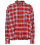 Isabel Marant, Toile Plaid Cotton Top