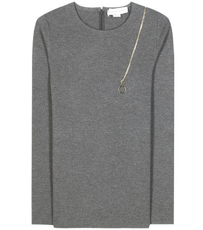 Chlo Embellished Wool-blend Sweater