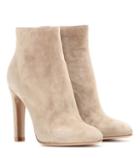 Valentino Dana High Bootie Suede Ankle Boots