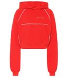 Gianvito Rossi Cropped Cotton Hoodie