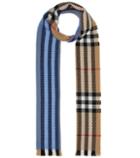 Burberry Giant Check Wool Scarf