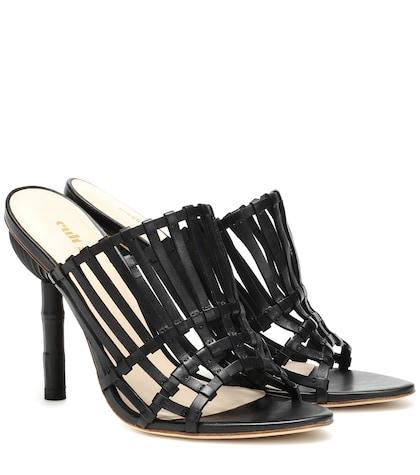 Cult Gaia Ark Leather Heels