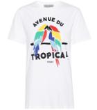 Tre Ccile Tropical Cotton T-shirt