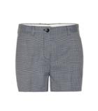 Vetements Wool-blend Houndstooth Shorts