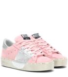 Stella Mccartney Hi Star Leather Sneakers