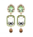 Dolce & Gabbana Embellished Clip-on Earrings