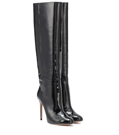 Gianvito Rossi Brera 105 Leather Knee-high Boots