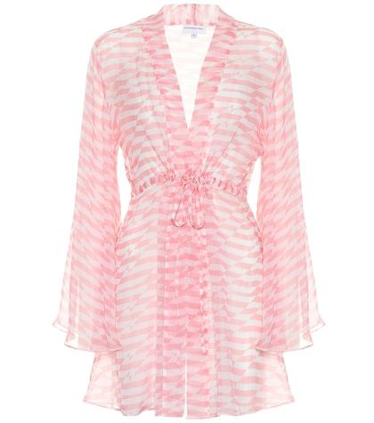 Alexandra Miro Betty Printed Chiffon Cover-up