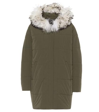 Yves Salomon - Army Fur-trimmed Puffer Coat