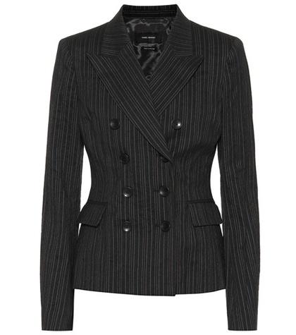 Isabel Marant Pinstripe Wool-blend Blazer