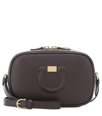 Salvatore Ferragamo City Gancini Leather Crossbody Bag
