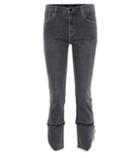 J Brand Ruby Frayed Cuff Skinny Jeans