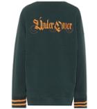 Undercover Embroidered Cotton Sweatshirt