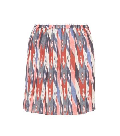 Isabel Marant, Toile Hanoi Pleated Printed Miniskirt