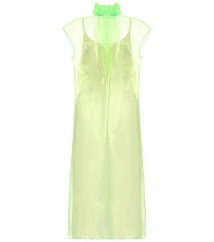 Prada Organza Midi Dress