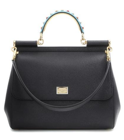 Dolce & Gabbana Exclusive To Mytheresa.com – Sicily Embellished Leather Tote