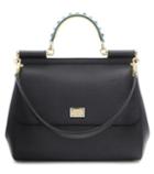 Dolce & Gabbana Exclusive To Mytheresa.com – Sicily Embellished Leather Tote