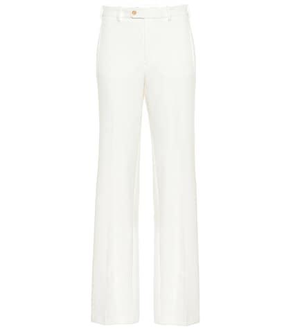 Joseph Kosta Mid-rise Wide-leg Cady Pants