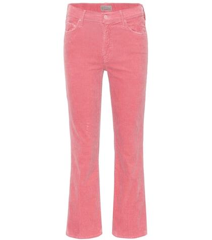 Valentino Garavani The Outsider Cropped Corduroy Jeans