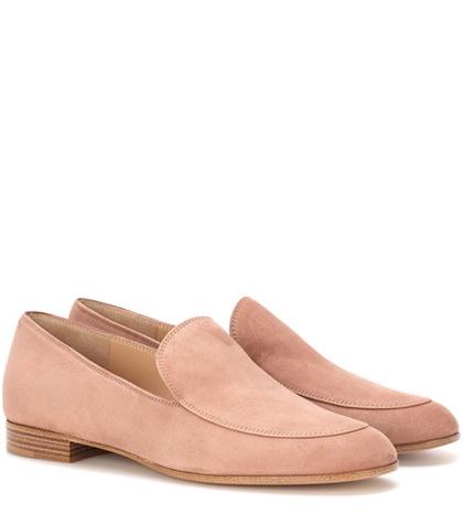 Gianvito Rossi Marcel Suede Loafers
