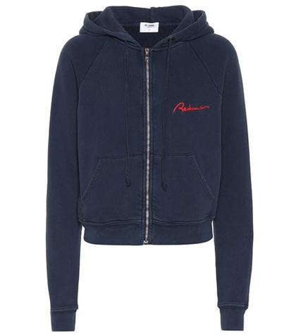 Re/done Cotton Zip Hoodie