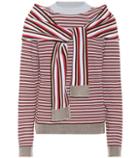 Isa Arfen Striped Cotton Sweater