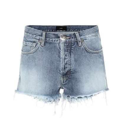 Alanui Mid-rise Denim Shorts
