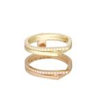 Repossi Exclusive To Mytheresa.com – Antifer 18kt Gold Ring With Diamonds