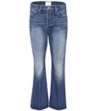Chlo Le Crop Flare Mid-rise Jeans