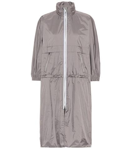 Prada Cropped-sleeve Rain Jacket